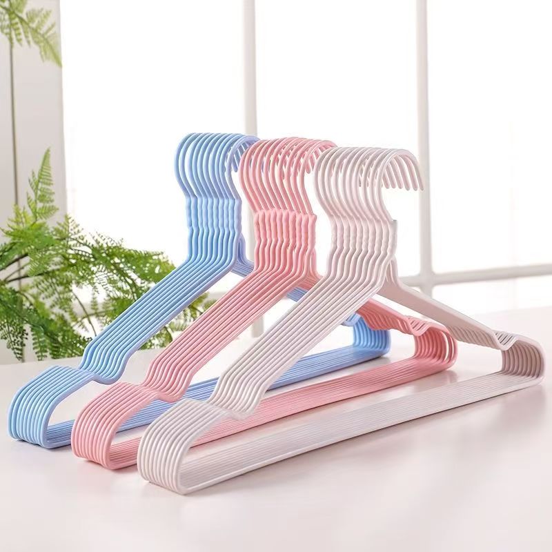 优选10个成人衣架40厘米长度晾衣架家用晒衣架晾衣服衣服架