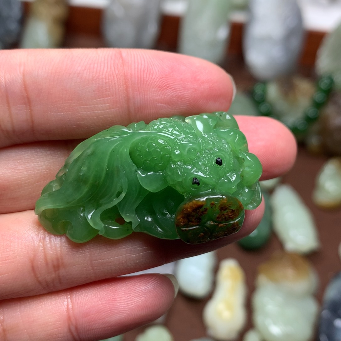 和田玉挂件未镶嵌