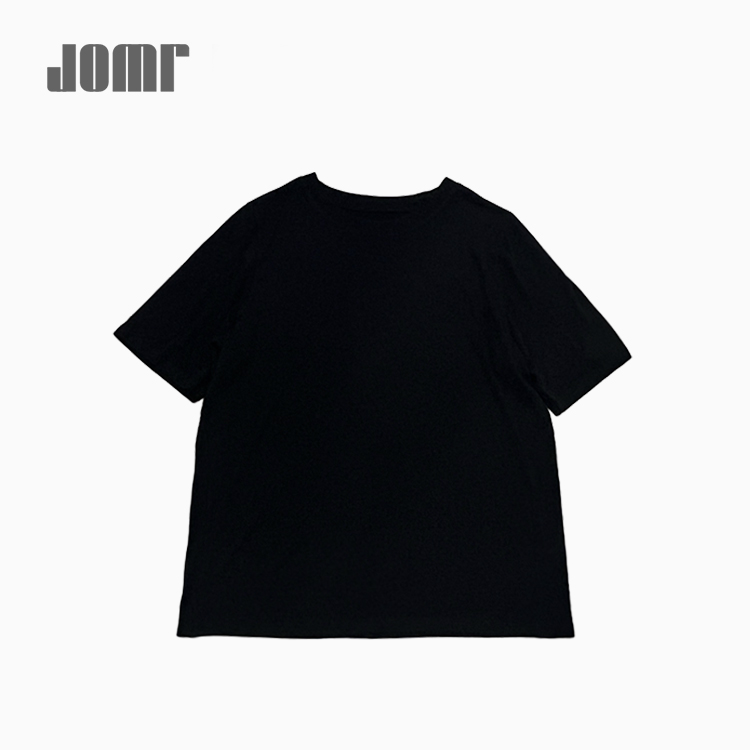 Jomr【主理人私服】夏季新款简约宽松中长款短袖T恤纯色上衣女t恤