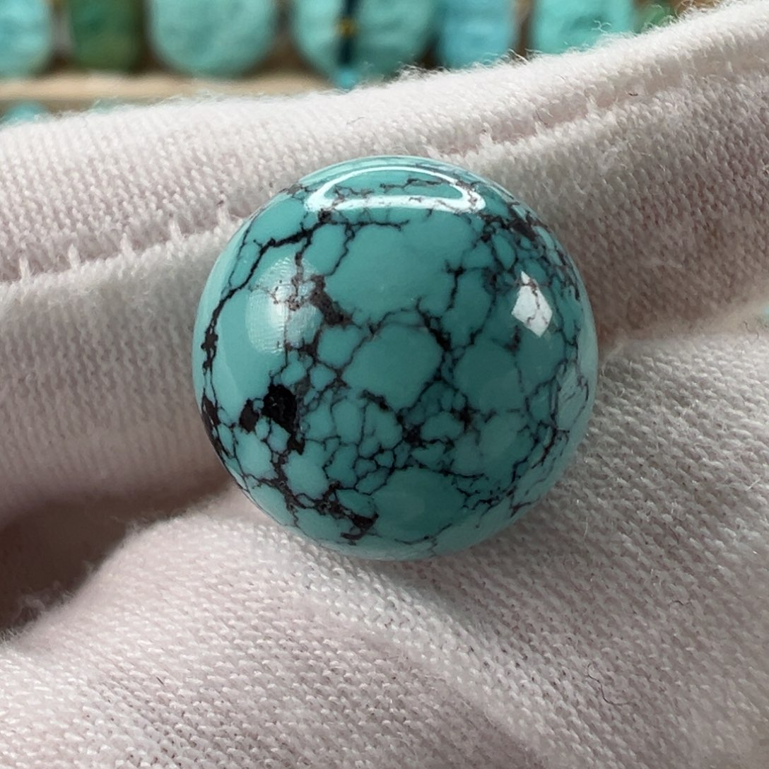 未镶嵌绿松石配饰14.1mm