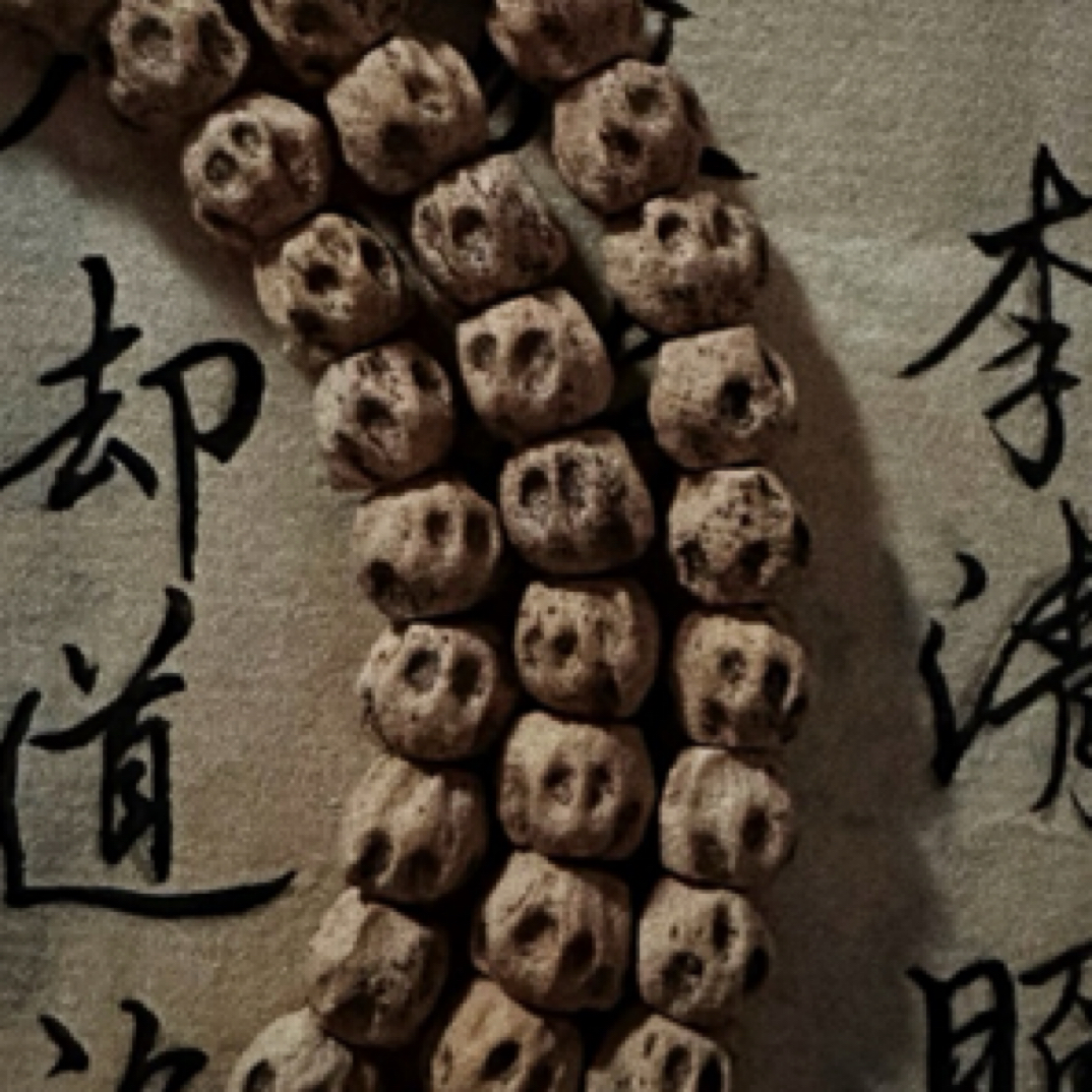唐广混沌系列《伏羲》热振文玩百香籽一条