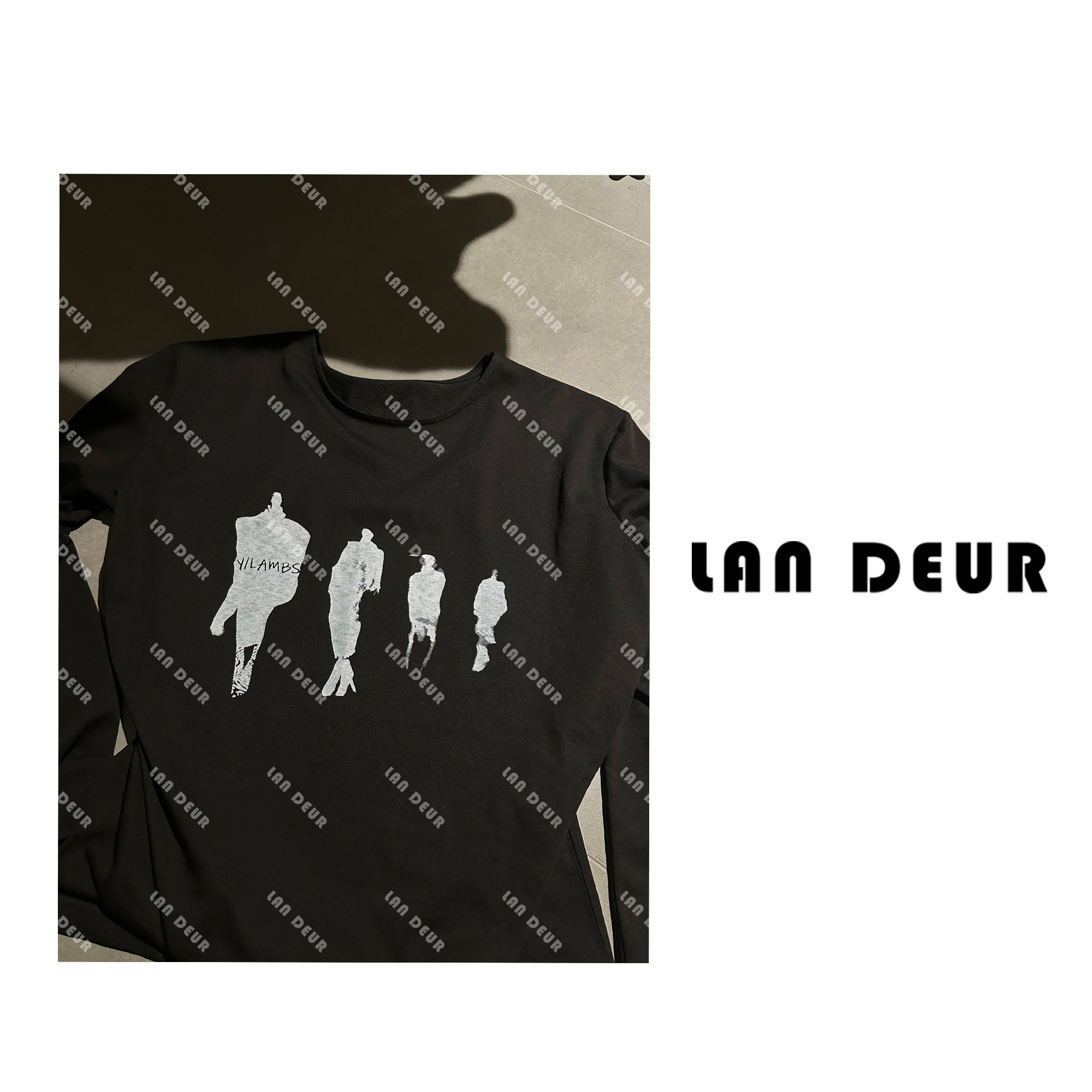 【一半烟火】小众时尚休闲气质百搭长袖T恤女上衣打底