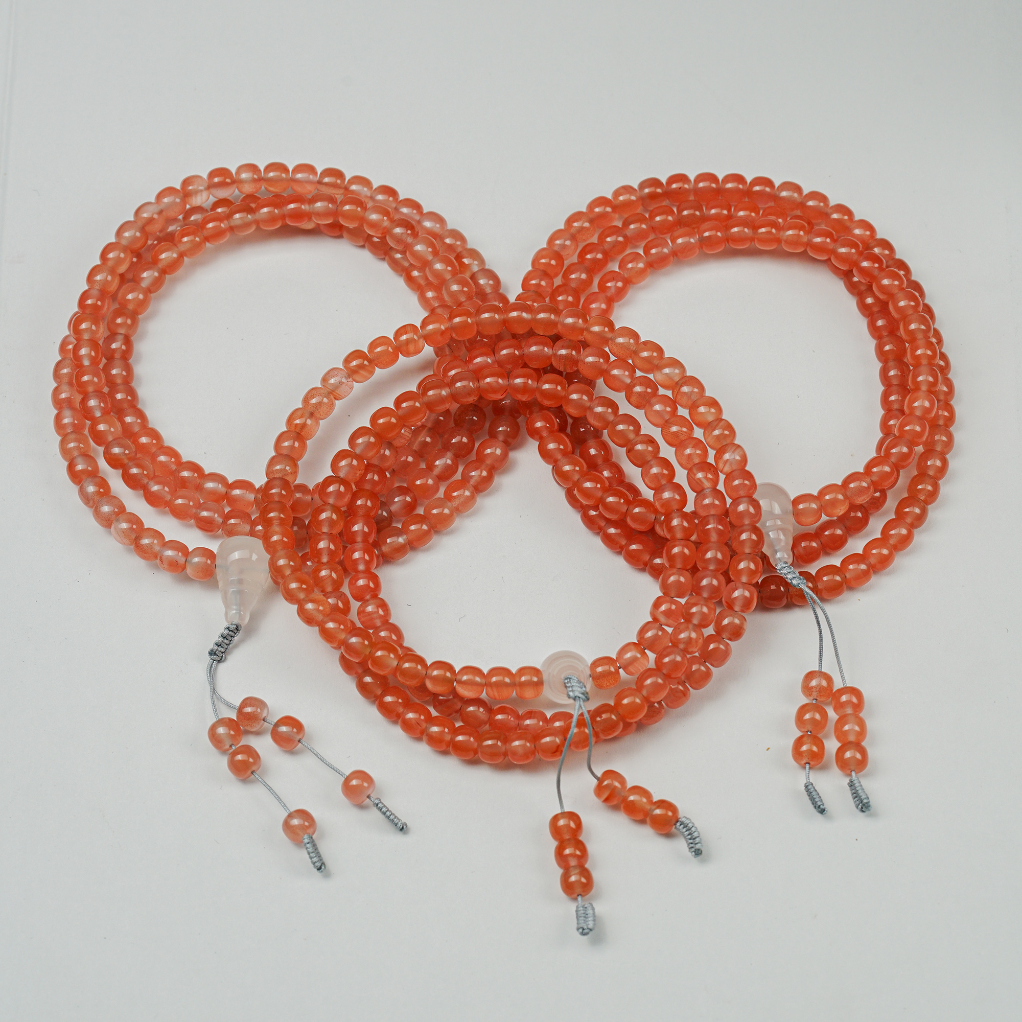 保山南红原矿无胶夏日粉红长串约6mm多样性发货发其一11250501-15