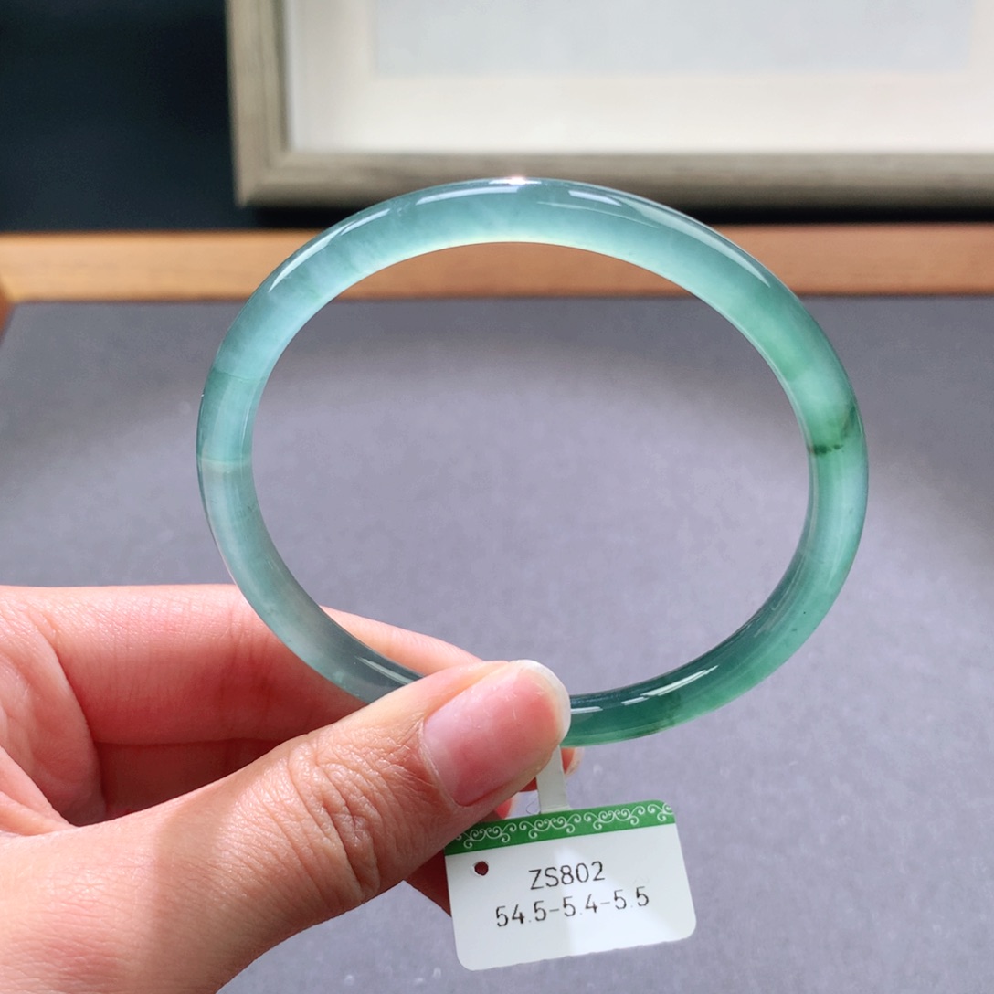 翡翠手镯未镶嵌天然翡翠手镯叮当镯