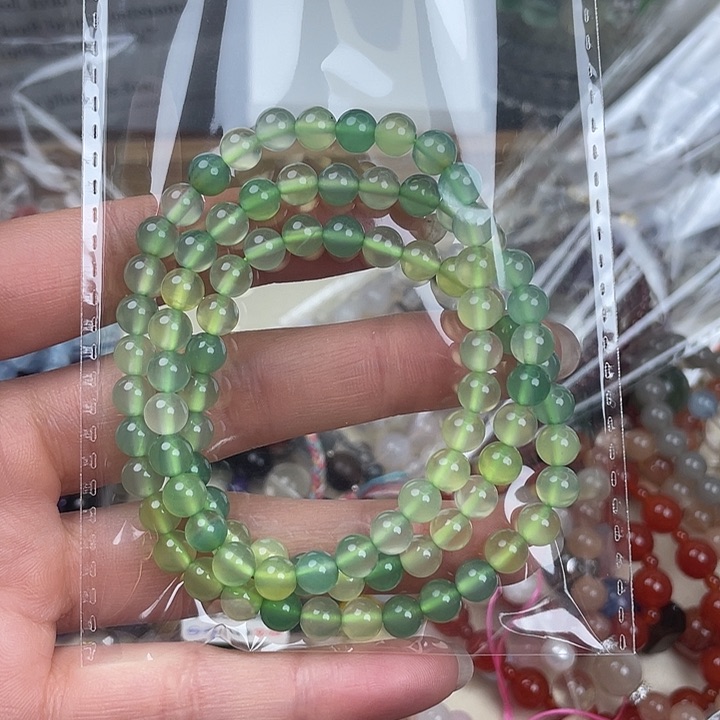 未镶嵌手链水晶葡萄玉髓