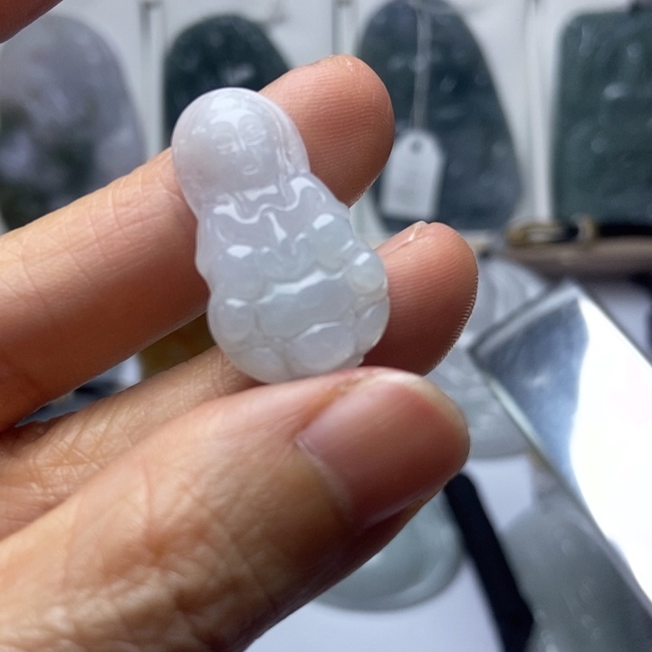 翡翠未镶嵌挂件翡翠