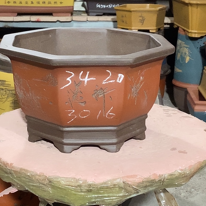 宜兴紫砂花盆花盆