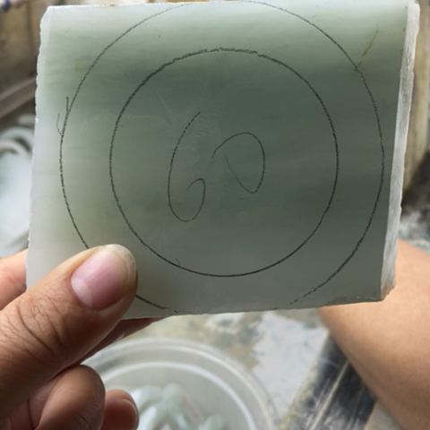 石英质玉手镯未镶嵌易*寒加工定制