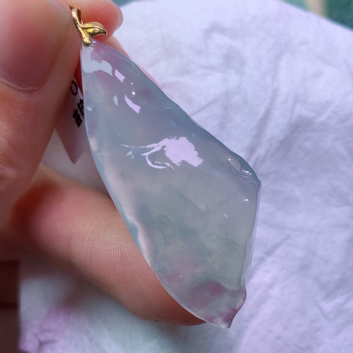 翡翠未镶嵌吊坠(不含链) 1452