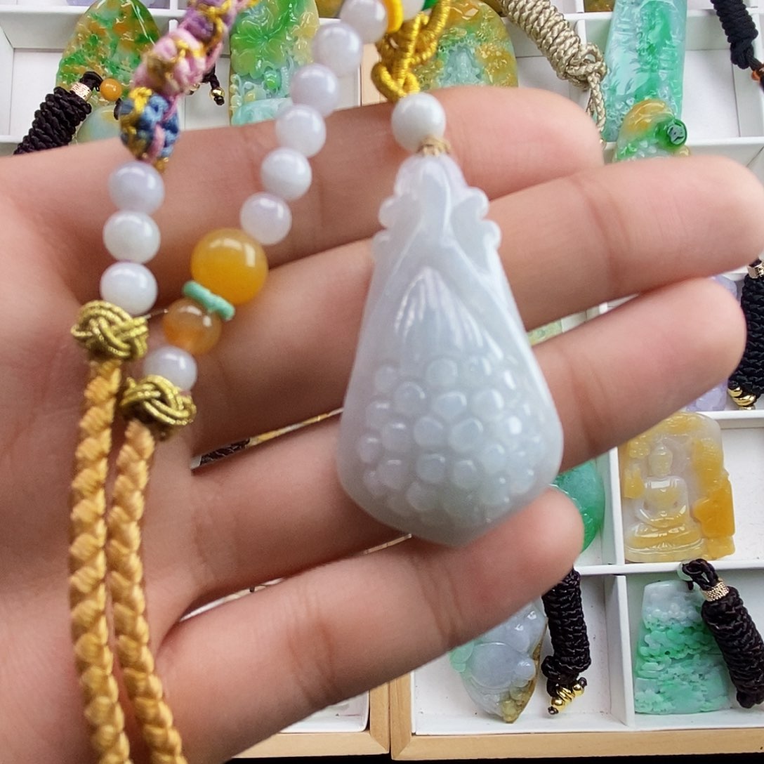 颈饰未镶嵌翡翠翡翠