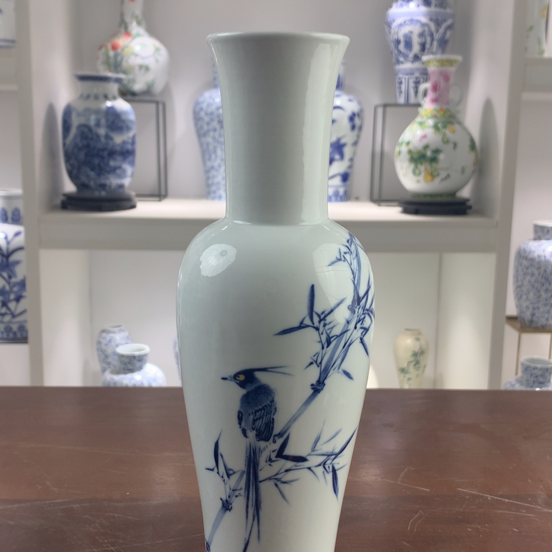 陶摆件景德镇陶瓷花瓶