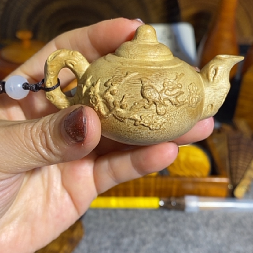 【闪购商品】金丝楠金丝楠木手把件