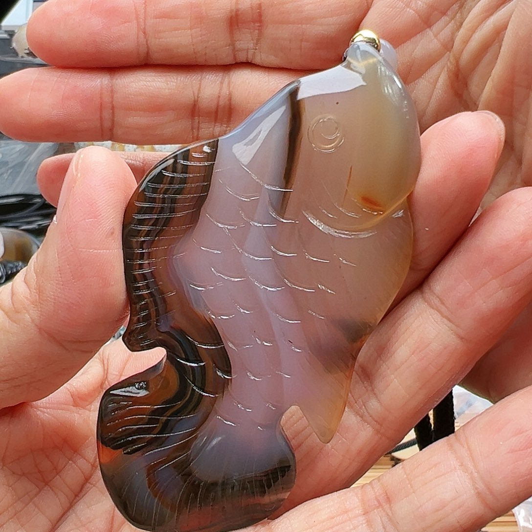 未镶嵌玛瑙/玉髓珠宝半成品