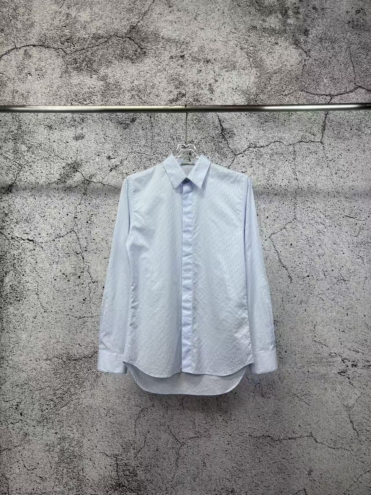 未使用 DIOR/迪奥 满印衬衫/38码/RN0351