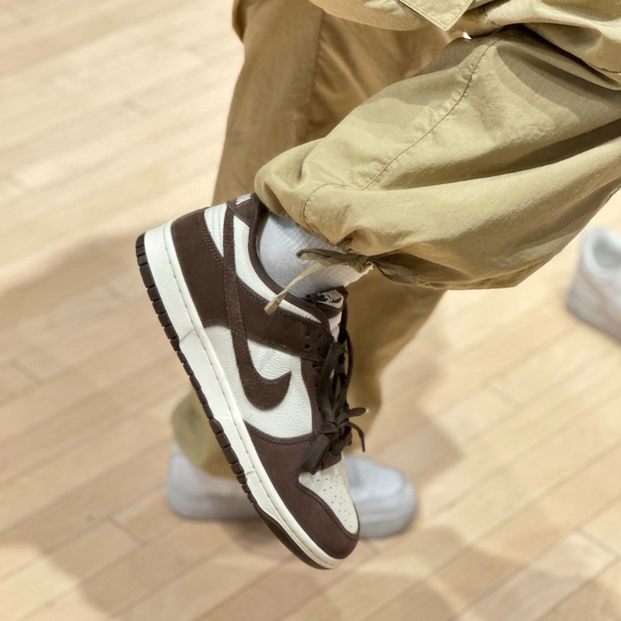 【滔搏联动】Nike耐克男子流光风Dunk“白咖啡”低帮板鞋FQ8249-104