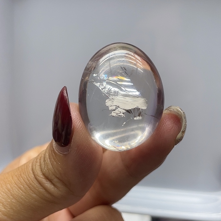 未镶嵌珠宝半成品水晶29玻利维亚紫水晶蛋面