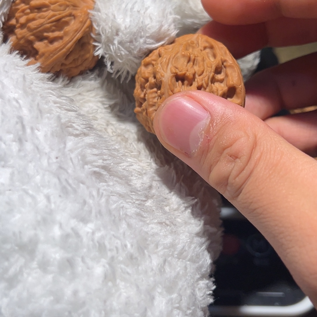 吊坠文玩核桃43全品球白