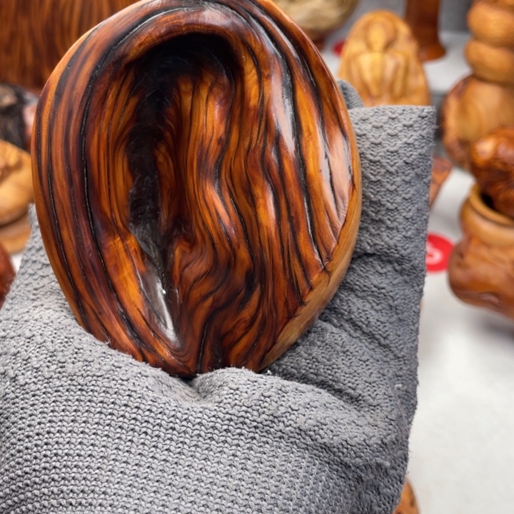 木太行精品聚宝盆把件鉴赏期48小时