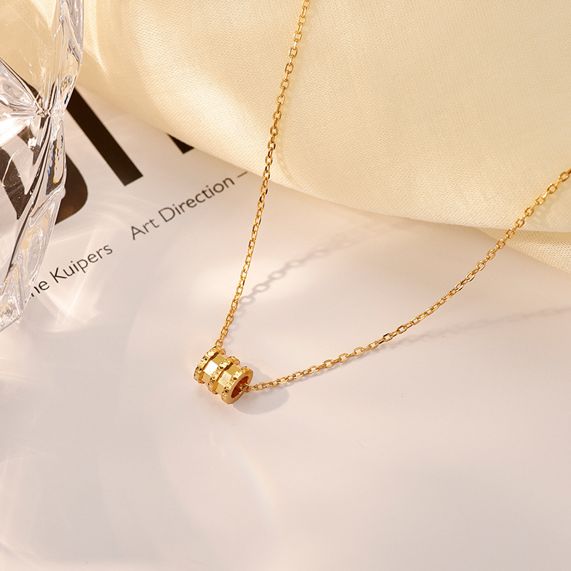 合金项链 纯手工创意高货实心小蛮腰项链