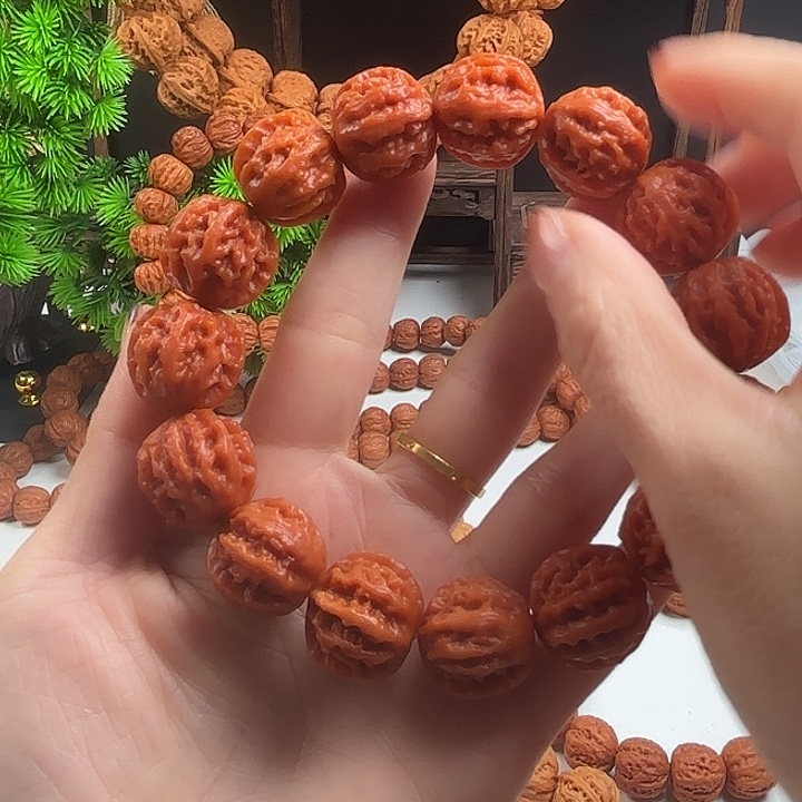 未***）手串文玩核桃小核桃7