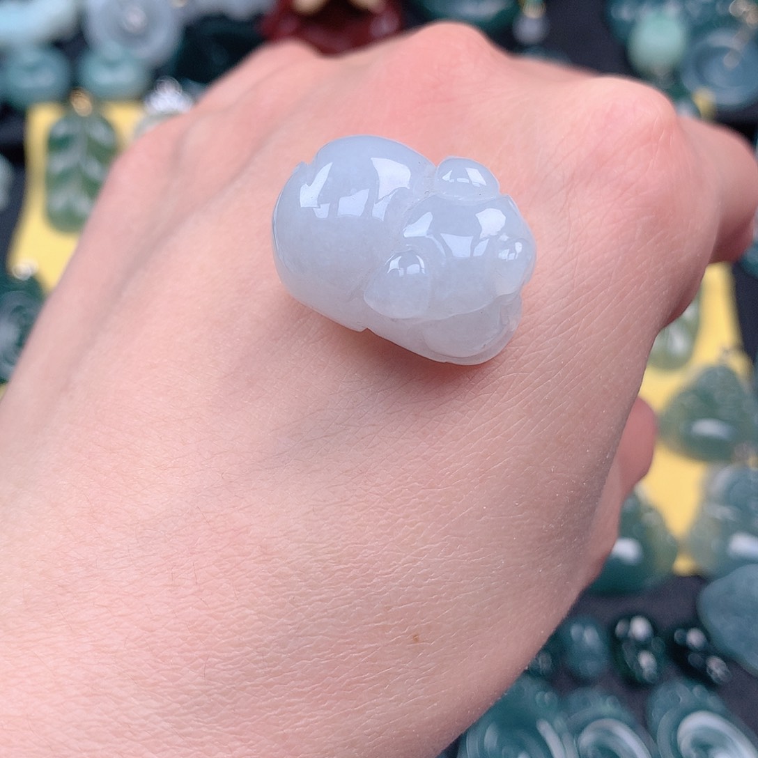 翡翠吊坠(不含链)未镶嵌吊坠