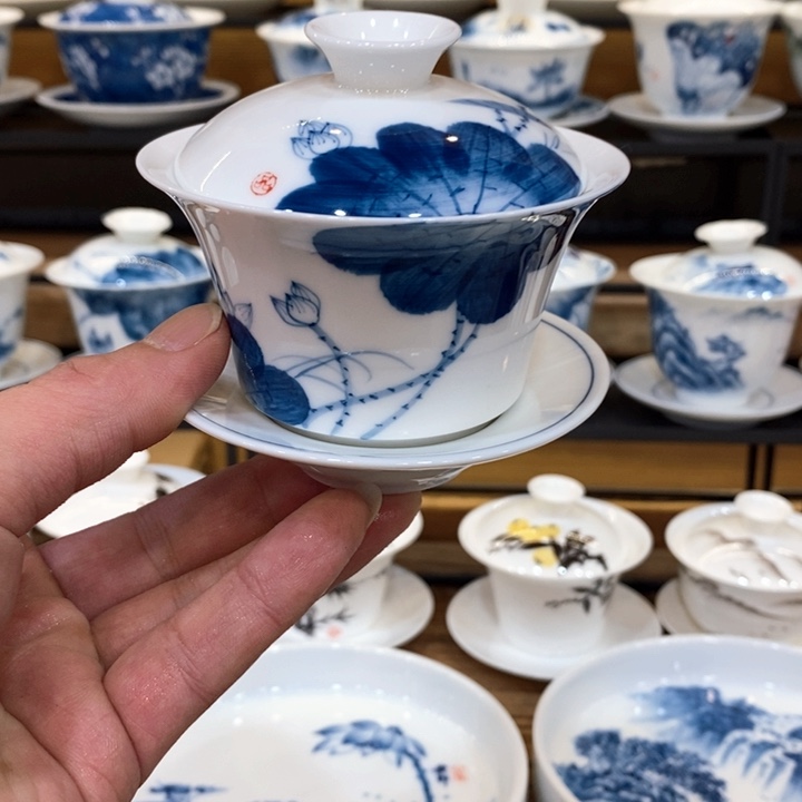 杯吴氏品雅手绘茶具