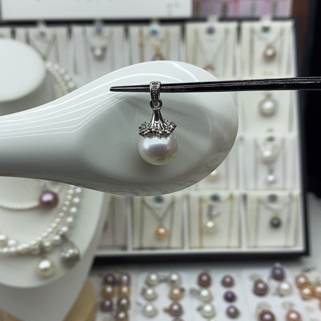 淡水珍珠合金不带链子