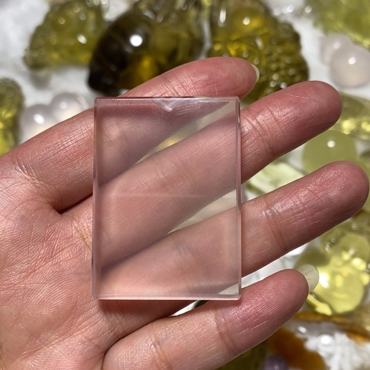 颈饰水晶未镶嵌天然粉水晶