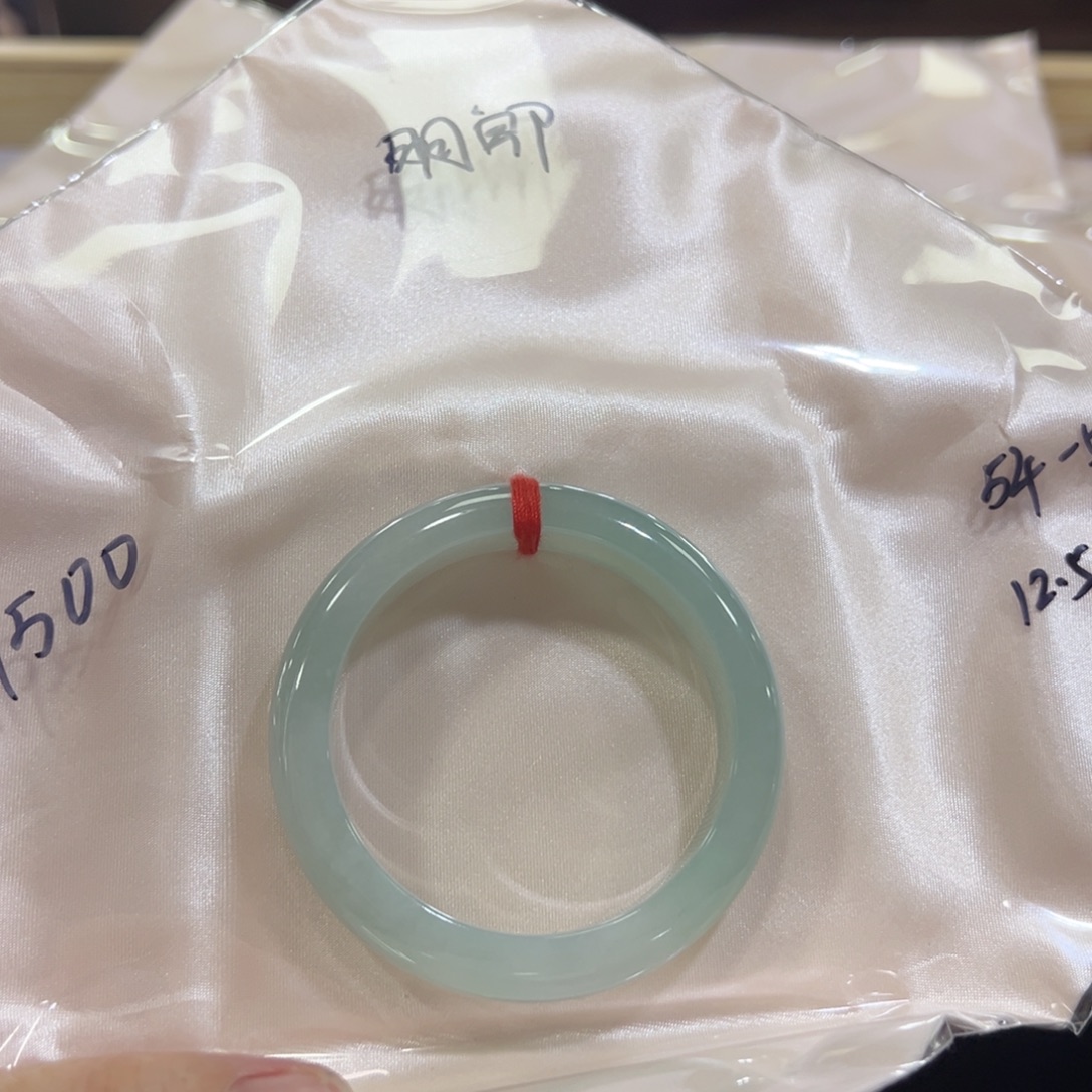 明***妞翡翠未镶嵌手镯手镯