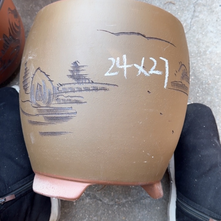 紫砂花盆特价清仓