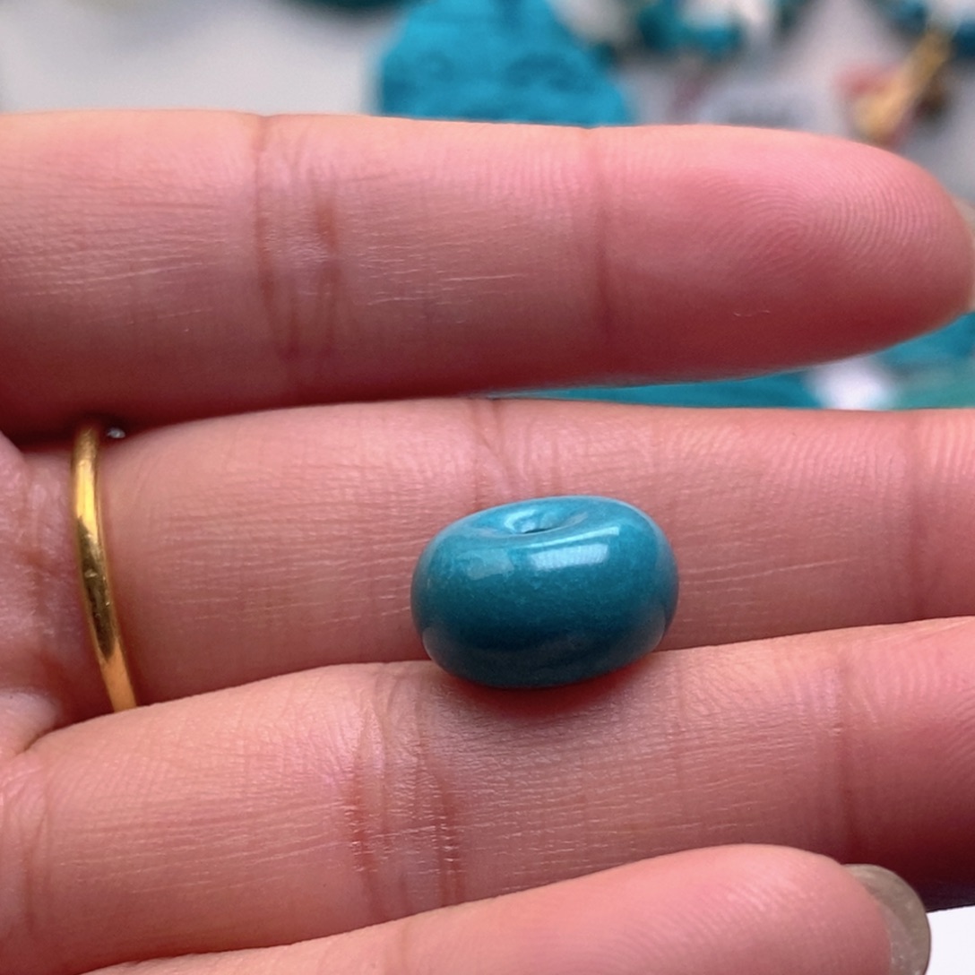 ****檬卡12.8单珠面包圈未镶嵌