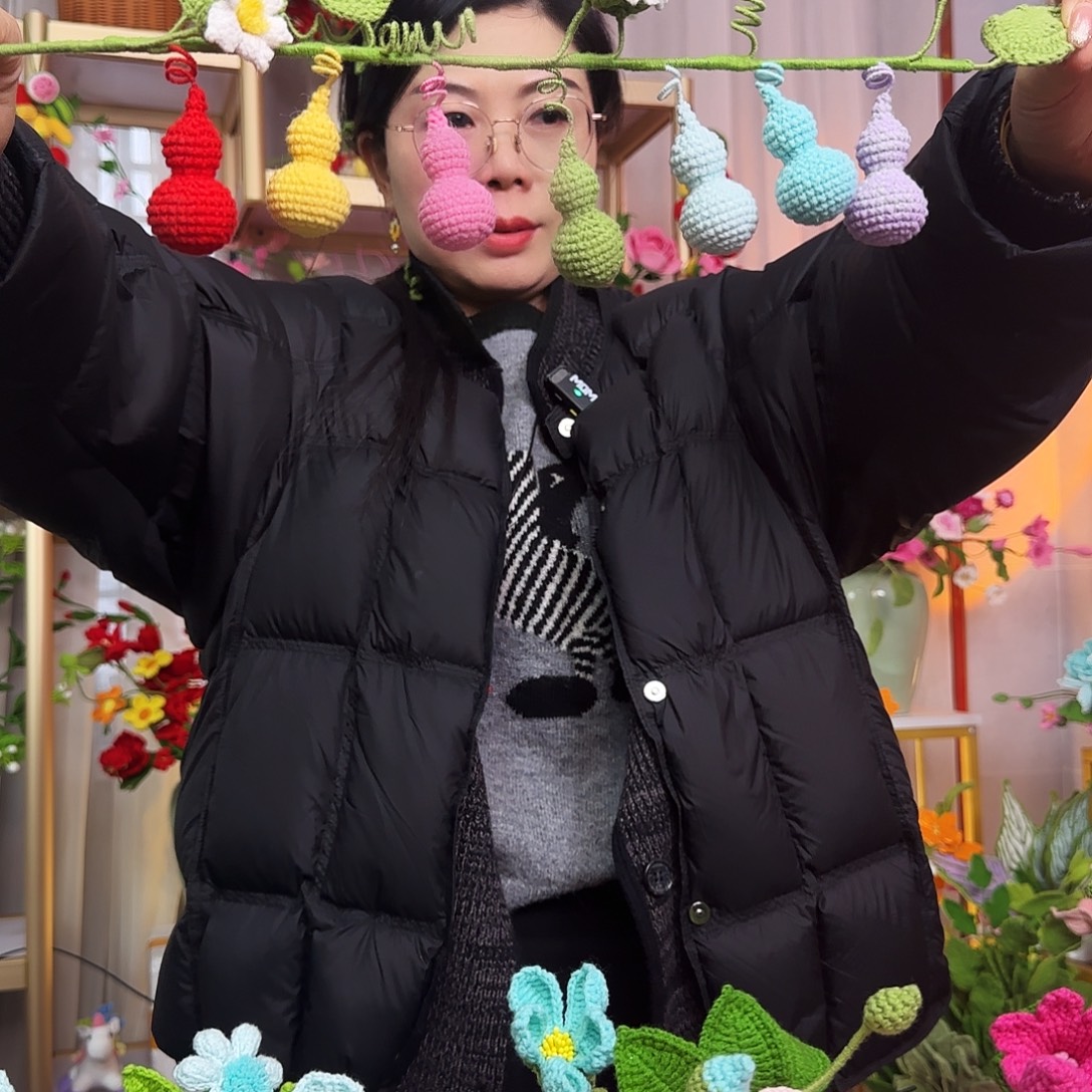 手工钩织设计葫芦