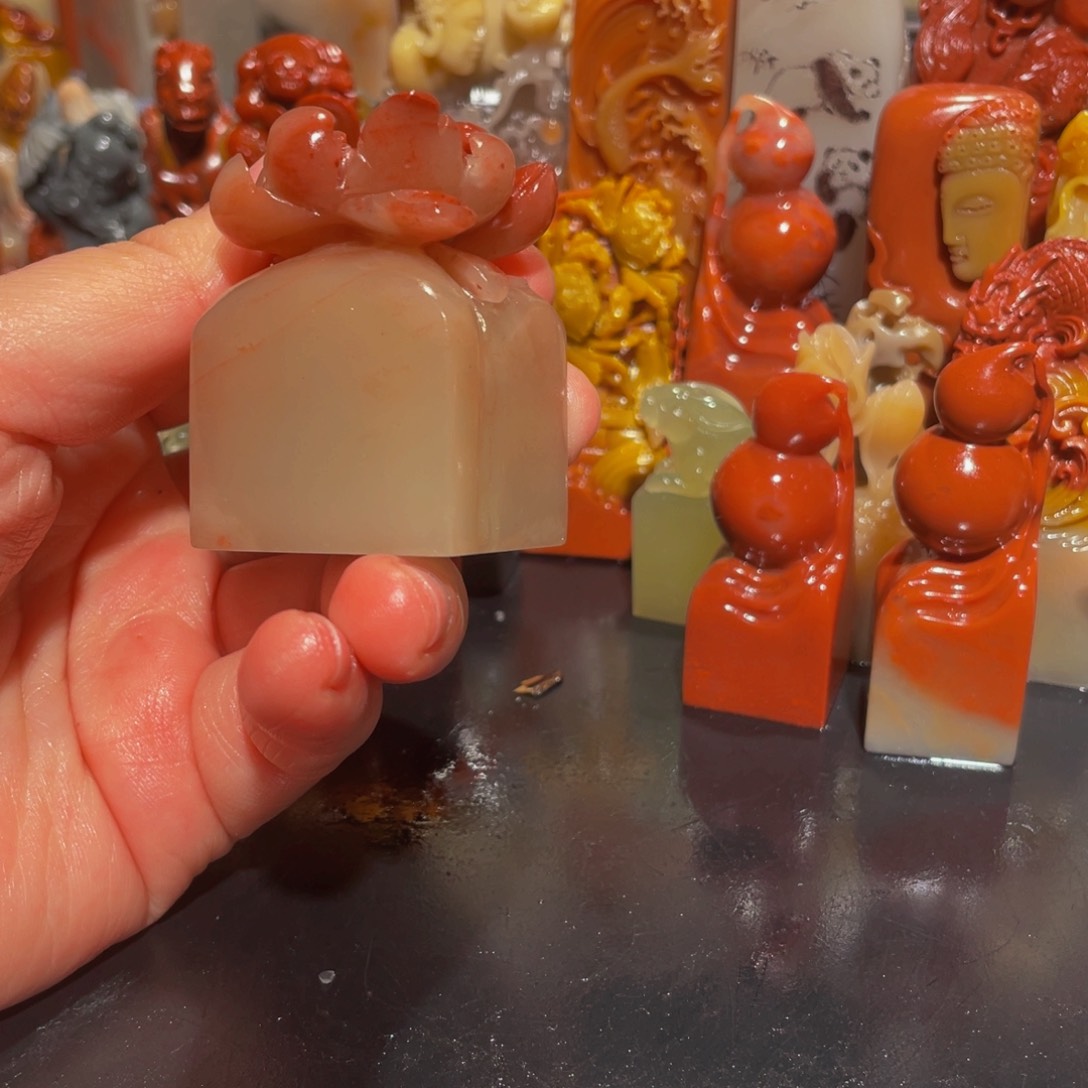 寿山石印石精美寿山