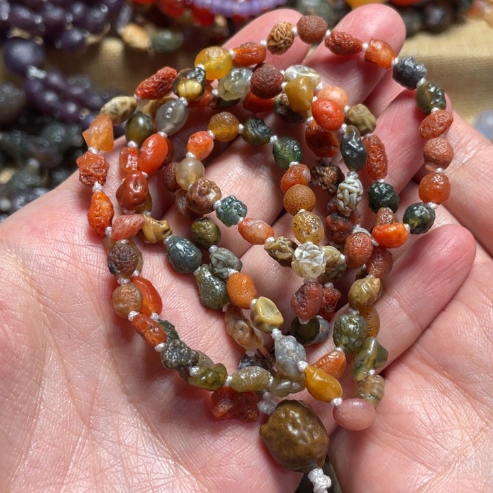 玛瑙/玉髓合金手链