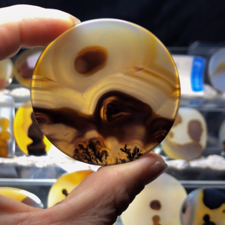 合金玛瑙/玉髓珠宝奇石40