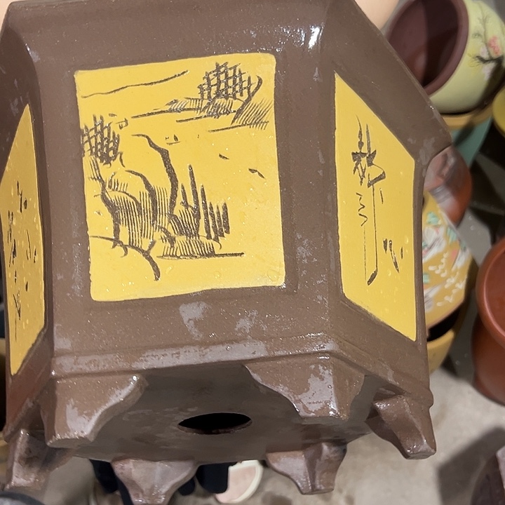 紫砂花盆口径40 26