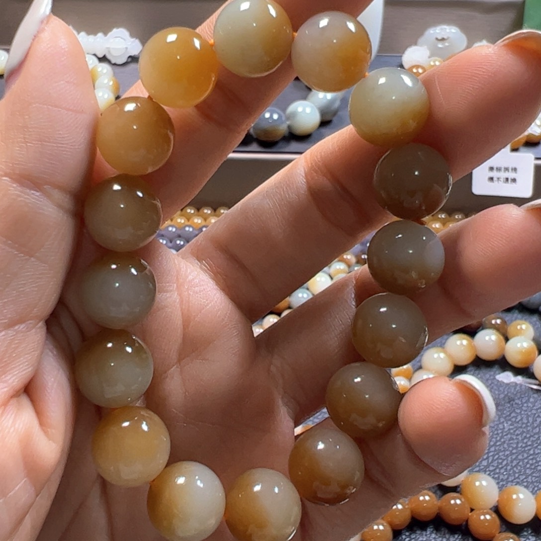 和田玉手链未镶嵌