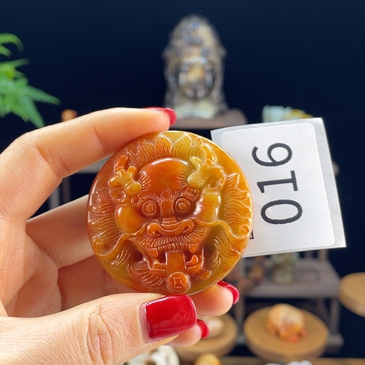 和田玉（糖玉）未镶嵌挂件
