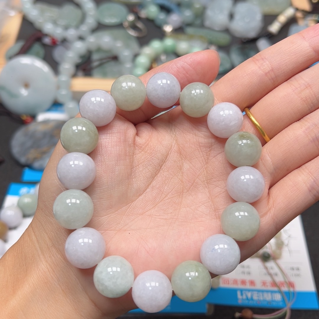 翡翠未镶嵌颈饰天然A货缅甸翡翠