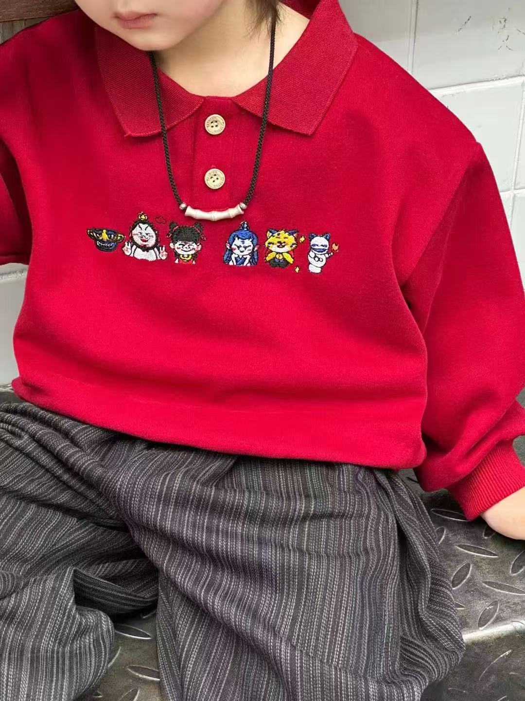 拉萨童装新款小童卫衣