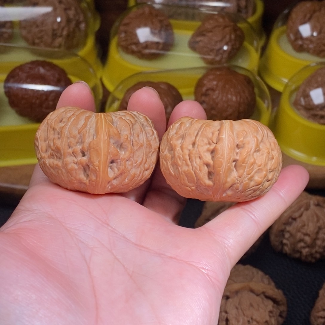 文玩核桃把件39边42肚铁锤