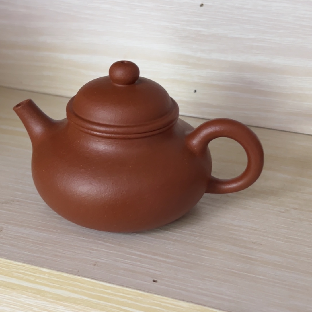 北***虾茶壶紫砂红将破容天150