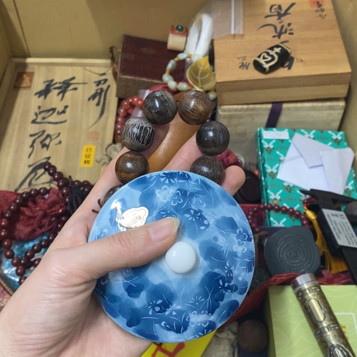 摆件中古工艺品一件