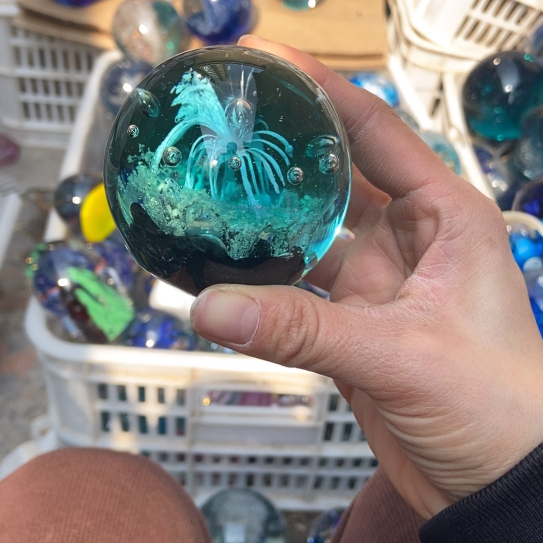 琉璃手工艺品微瑕夜