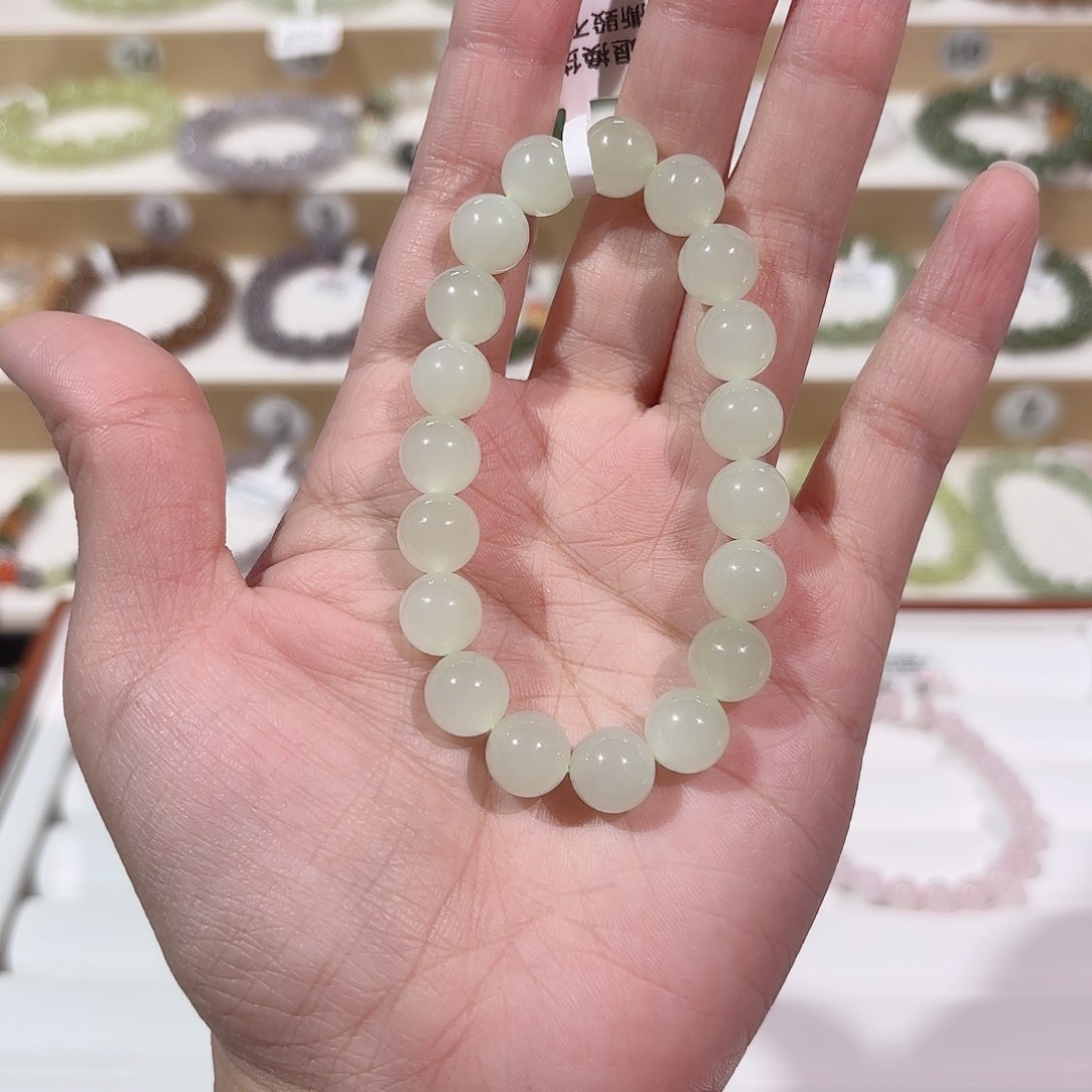 和田玉手链未镶嵌a