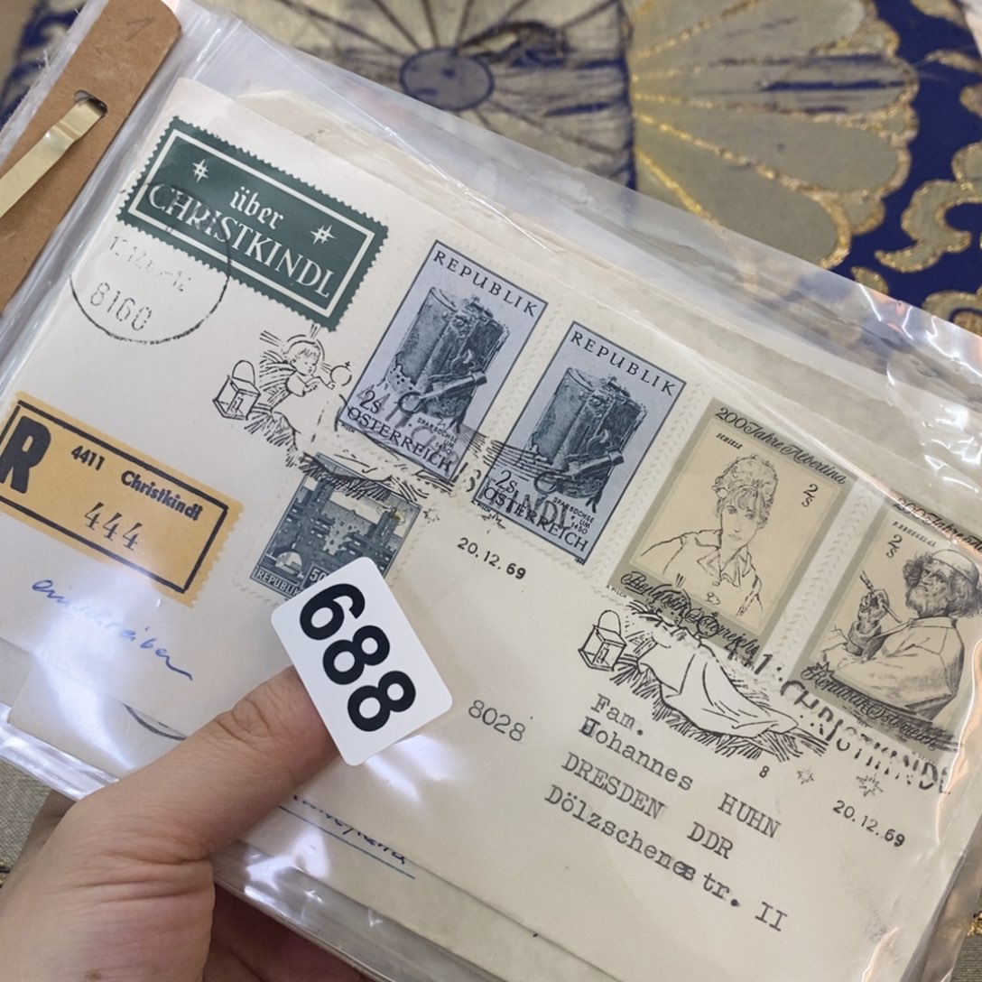 实寄封各种封片外国