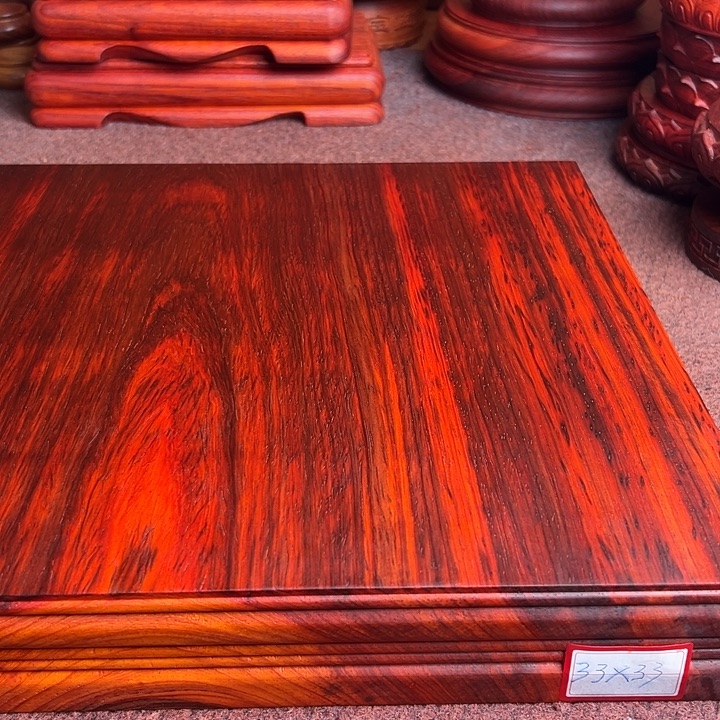 竹***梅非洲紫檀（红花梨）
