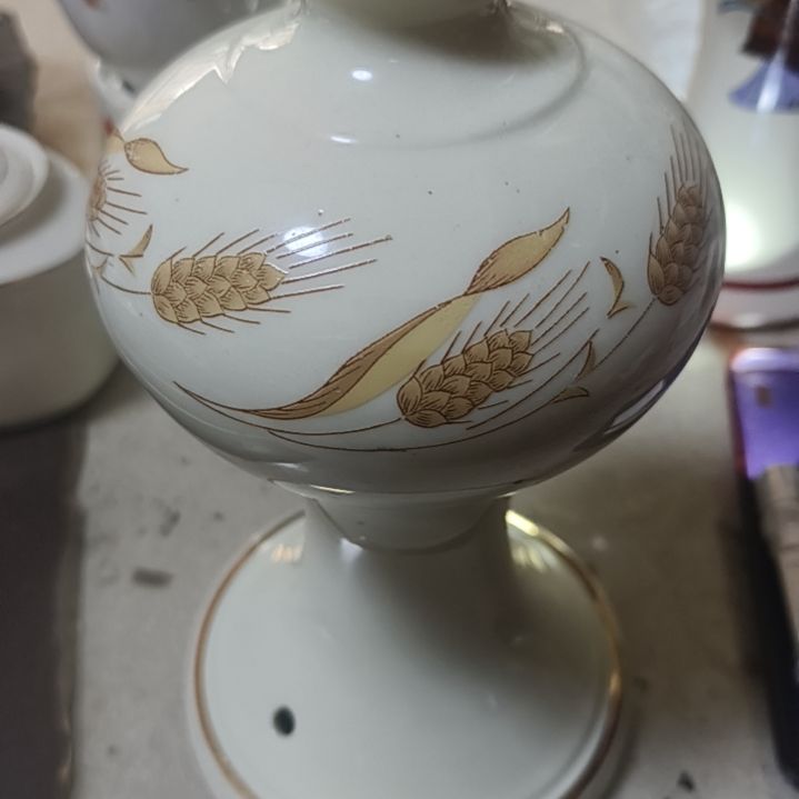 碗卫*春蕾瓷厂灯瓶，，，