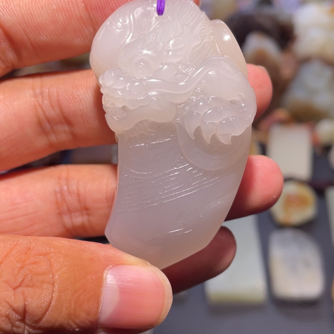 和田玉（糖玉）未镶嵌挂件