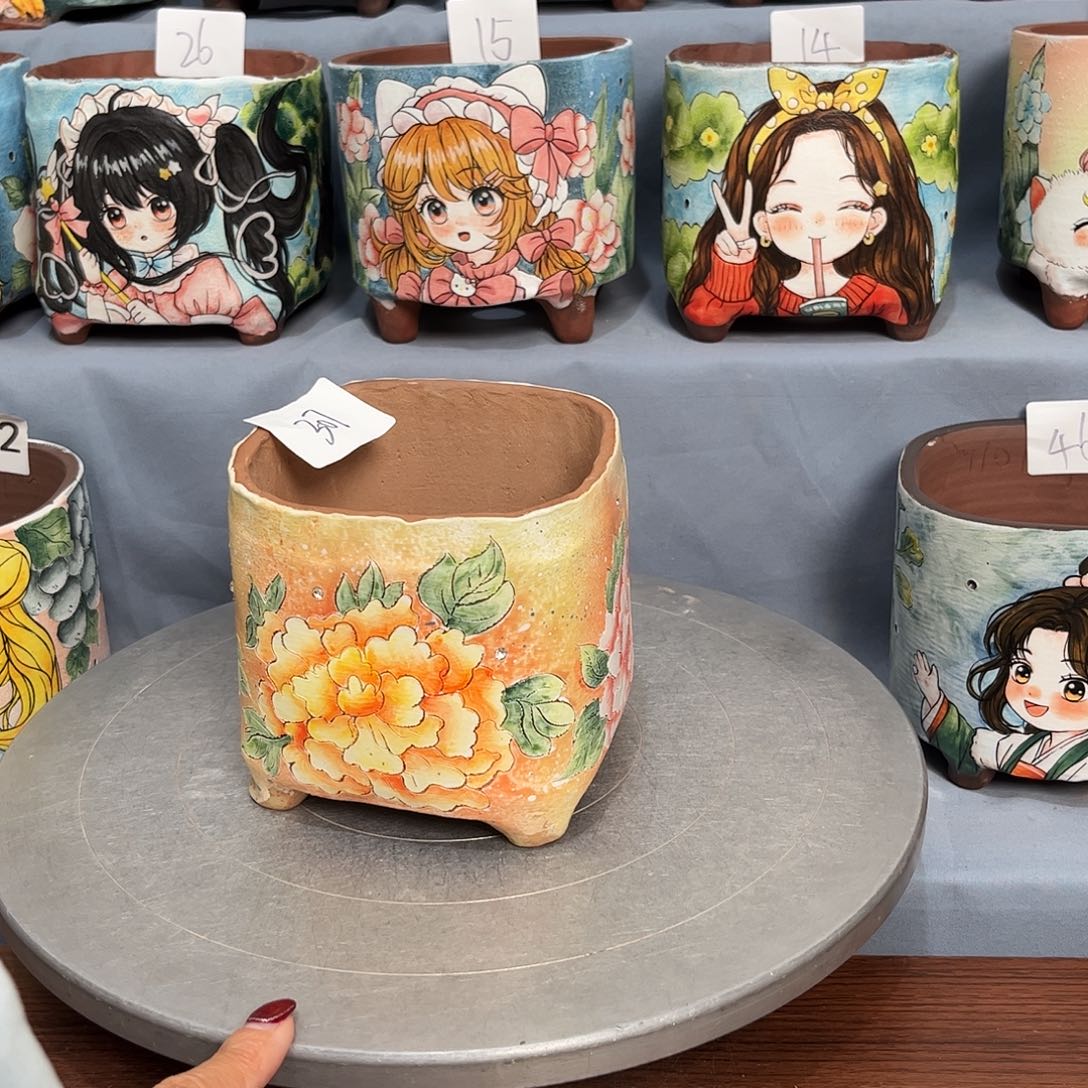 紫砂花盆微瑕福利